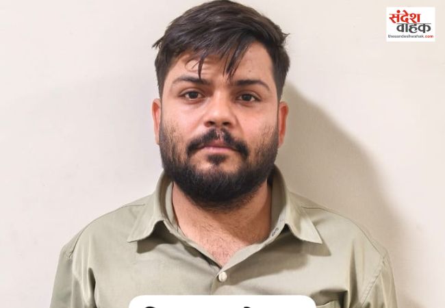 आजमगढ़ का 50 हजार का इनामी विकास सोरण हरियाणा से गिरफ्तार