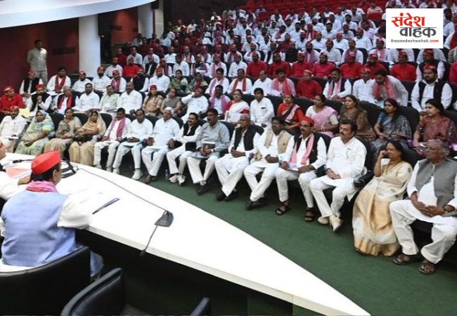 'भाजपा एक संगठित गिरोह', अखिलेश यादव ने सपा कार्यकर्ताओं को दिया बूथ जीतो मंत्र
