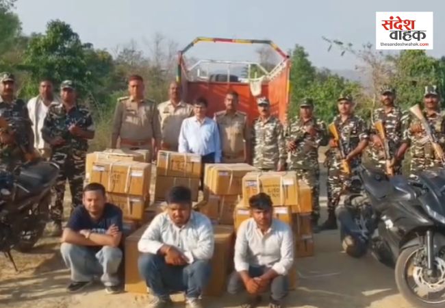 भारत-नेपाल सीमा पर बलरामपुर पुलिस और SSB की कार्रवाई, नशीली दवाओं के साथ 3 तस्कर गिरफ्तार
