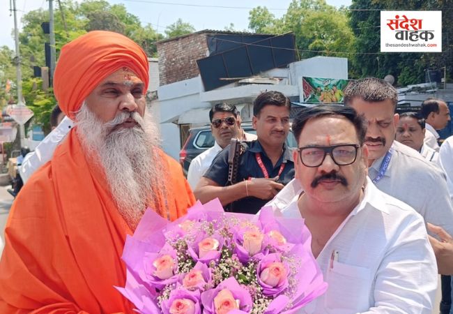 Lucknow News: राज्यसभा सांसद पूज्य बालयोगी उमेशनाथ जी महाराज का भव्य स्वागत