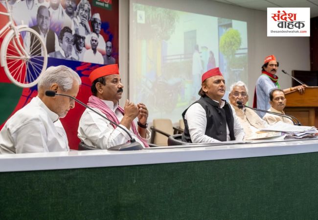 ‘भाजपा की साजिशों से रहें सावधान’, अखिलेश यादव ने कार्यकर्ताओं को दिया 2027 का विजय मंत्र