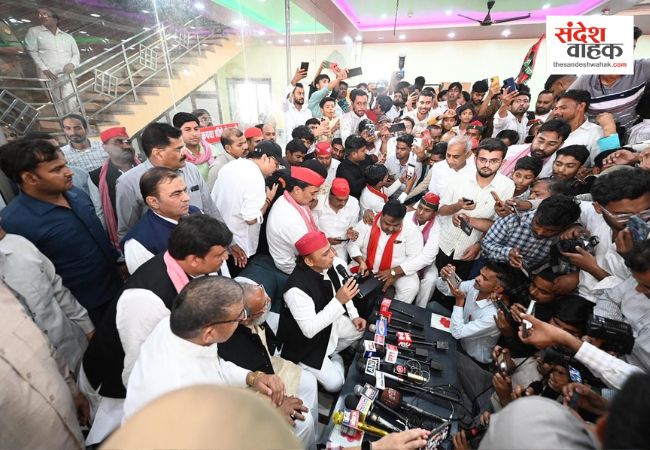  ‘भाजपा की नीतियां दीमक जैसी’, कानपुर में अखिलेश यादव बोला बड़ा हमला