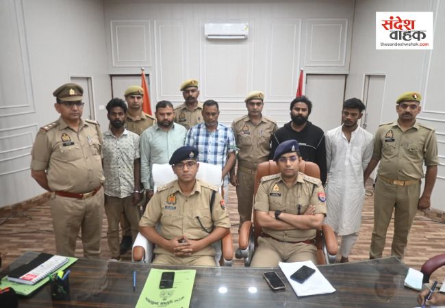 Bareilly News: अंतरराष्ट्रीय साइबर फ्रॉड गैंग का पर्दाफाश, पांच सक्रिय सदस्य गिरफ्तार