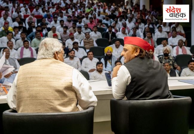 ‘भाजपा की साजिशों से रहें सावधान’, अखिलेश यादव ने कार्यकर्ताओं को दिया 2027 का विजय मंत्र