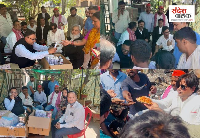 Lucknow News: अग्निकांड पीड़ितों के बीच पहुंचे सपा नेता, सरकार पर लगाए ये गंभीर आरोप