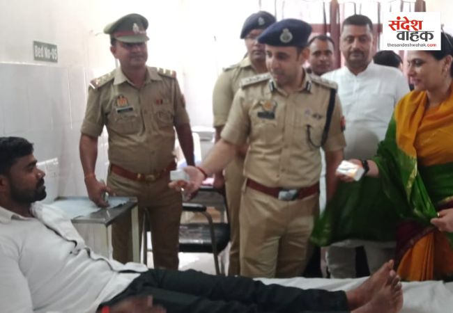 Siddharthnagar News: IPS प्रवीण कुमार की पुण्यतिथि पर SP डॉ. अभिषेक महाजन