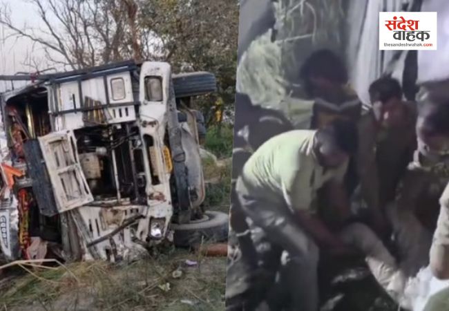 Hapur News: धौलाना मार्ग पर ट्रक और बरातियों से भरी बस की भिड़ंत, 6 की मौत, 13 घायल