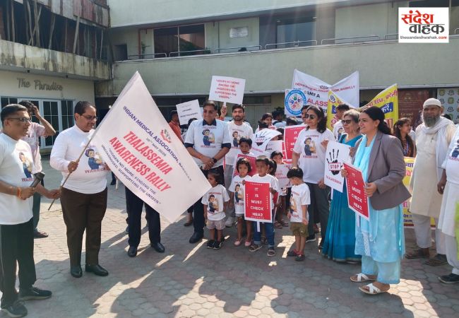 थैलेसीमिया मुक्त बरेली का संकल्प, जिला जज ने हरी झंडी दिखाकर जागरूकता रैली को किया रवाना