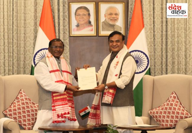 हिमंता बिस्वा सरमा ने राज्यपाल को सौंपा इस्तीफा, असम में नई सरकार के गठन की तैयारी शुरू