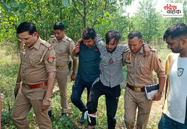 मुजफ्फरनगर पुलिस की 24 घंटे में अपराधियों से 7 मुठभेड़, 10 बदमाश गिरफ्तार