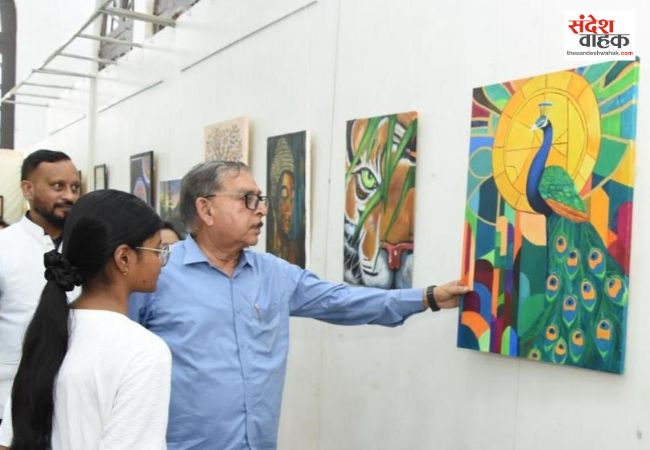 राज्य ललित कला अकादमी में 5 दिवसीय चित्रकला उत्सव का समापन