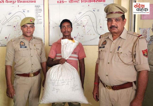 नशीले डोडा के साथ तस्कर गिरफ्तार, उत्तराखंड में सप्लाई करने की थी तैयारी
