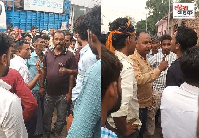 विशारतगंज में गैस एजेंसी पर उपभोक्ताओं का फूटा गुस्सा, चहेतों को पहले सिलेंडर देने का आरोप