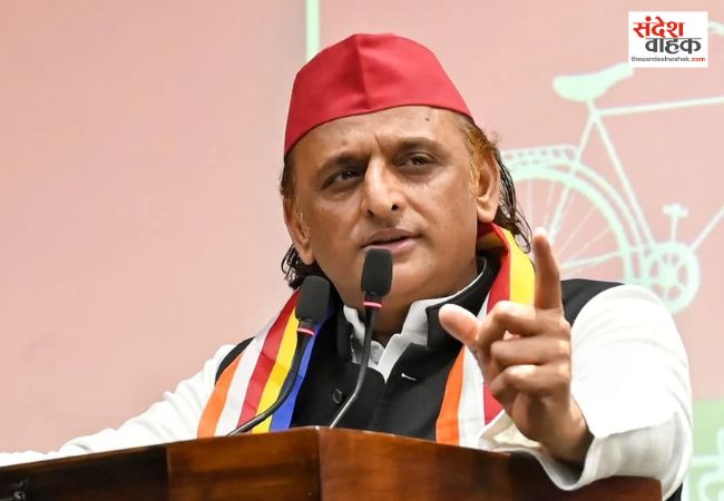 बिजली के तारों पर कपड़े सुखाने के बयान पर अखिलेश का पलटवार