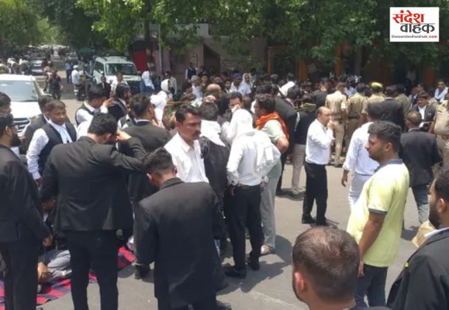 एसआरएन अस्पताल के ट्रॉमा सेंटर में भिड़े डॉक्टर और वकील, डॉक्टरों के हमले में कई घायल