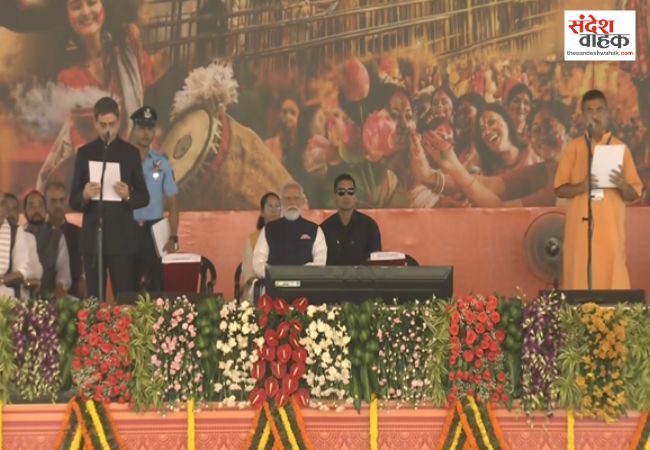 बंगाल में शुभेंदु युग का आगाज, ब्रिगेड परेड ग्राउंड में ली मुख्यमंत्री पद की शपथ