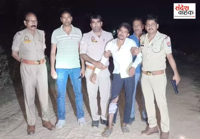 Saddam, the mastermind behind the Pachauri Bagh incident, injured in an encounter