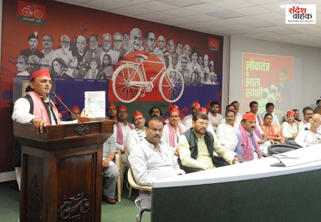'10 नंबरी मॉडल' से लोकतंत्र की लूट कर रहा है 'डेमोक्रेटिक क्राइम गैंग', अखिलेश का भाजपा पर हमला
