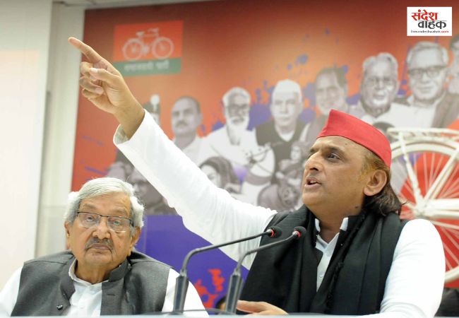 'भाजपा झूठ की सोन पापड़ी है', अखिलेश यादव ने EVM और स्मार्ट मीटर पर भी घेरा