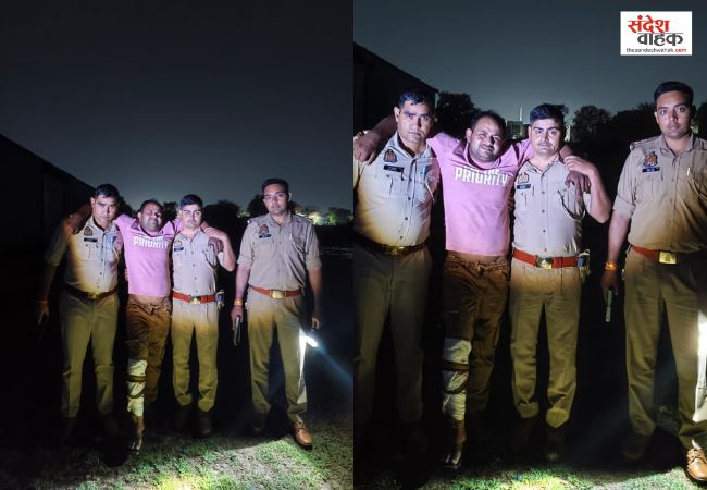 Bareilly News: पुलिस के हत्थे चढ़ा 14 मुकदमों का शातिर गौकश, मुठभेड़ में घायल