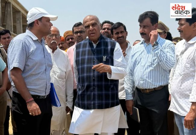 जगदंबिका पाल ने किया वत्सा स्टेशन का निरीक्षण