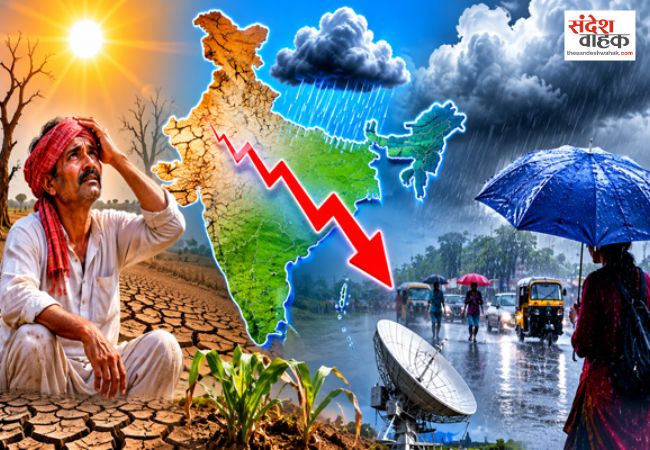 अल नीनो का साया, देश में इस साल सामान्य से कम बारिश का अनुमान