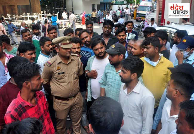 KGMU में पानी की टंकी साफ करने उतरे युवक की करंट लगने से मौत