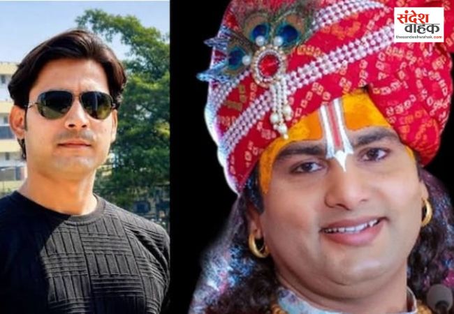 भरत तिवारी एनकाउंटर पर बोले कथावाचक अनिरुद्धाचार्य, सरकार काम नहीं करती, इसलिए बंदूक उठानी पड़ी