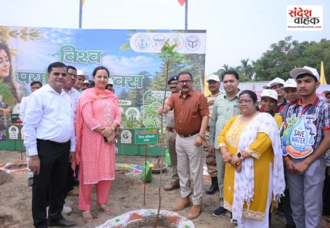 बरेली में एक पेड़ मां के नाम मुहिम के तहत रोपे गए लाखों पौधे