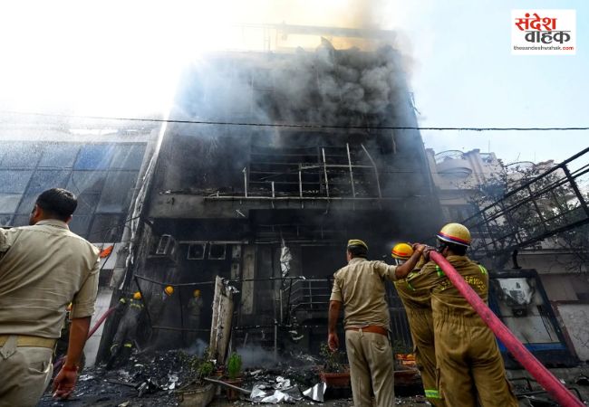 अलीगंज अग्निकांड के बाद जागा एलडीए, बिल्डिंग को गिराने का दिया आदेश