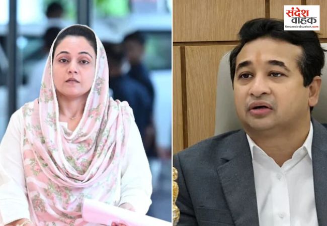 महाराष्ट्र विधानसभा में कुरान पर छिड़ी जंग, सना मलिक के बयान पर भड़के नितेश राणे