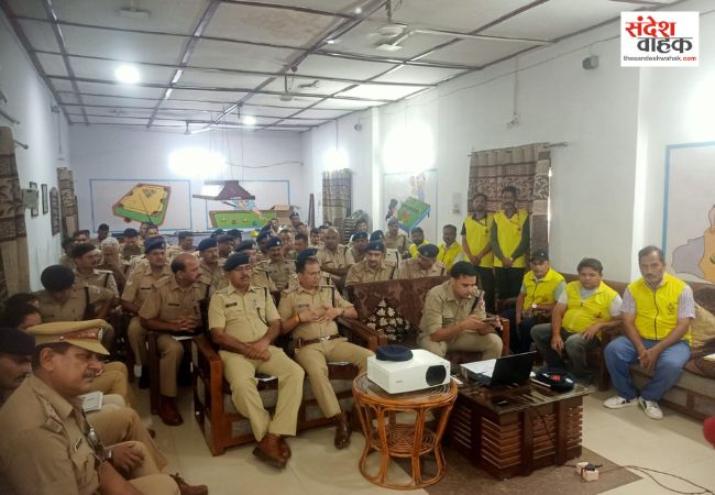 आरपीएफ पुलिस लाइन में जवानों को दिया गया CPR और अग्नि सुरक्षा का प्रशिक्षण