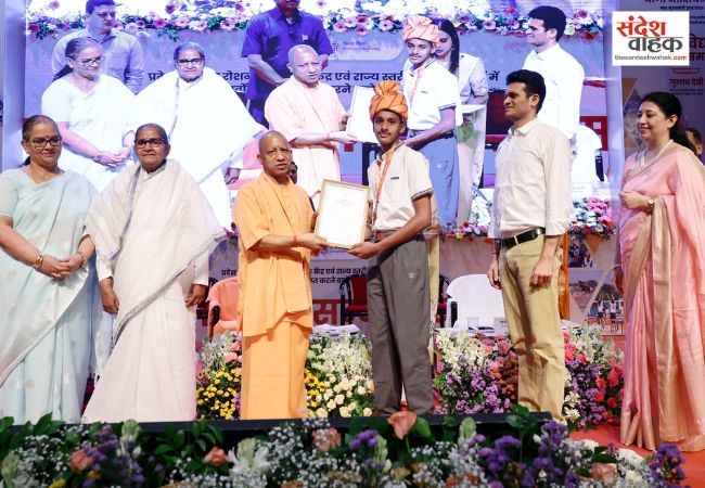 शुद्ध नीयत व निरंतर परिश्रम ही सफलता की कुंजी: सीएम योगी