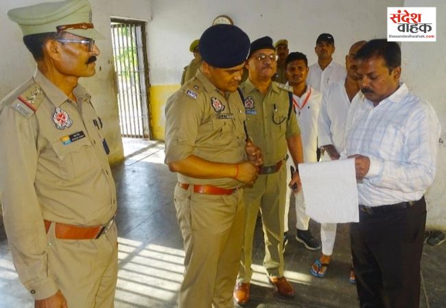 डीआईजी ने जिला जेल का किया निरीक्षण