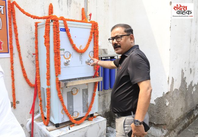 जिलाधिकारी की पहल पर पोस्टमार्टम हाउस के बाहर शुरू हुआ आरओ वाटर प्लांट