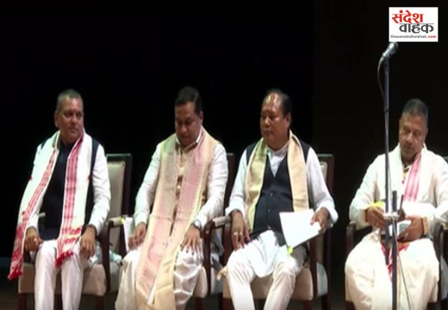 मुख्यमंत्री हिमंता बिस्वा सरमा की टीम में 12 नए मंत्रियों ने ली शपथ