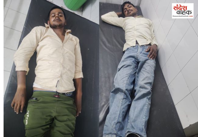 बहेड़ी में पुलिस और बदमाशों के बीच मुठभेड़, बाइक व मोबाइल लूटने वाले 2 शातिर अपराधी गिरफ्तार