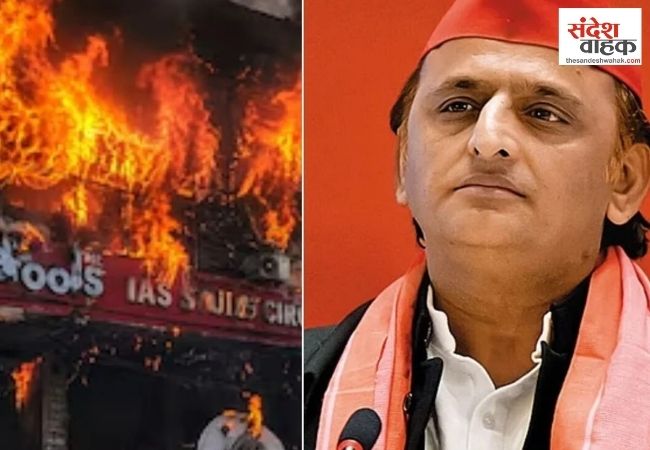 लखनऊ अग्निकांड पर अखिलेश-मायावती ने जताया दुख, की ईमानदारी से जांच की मांग