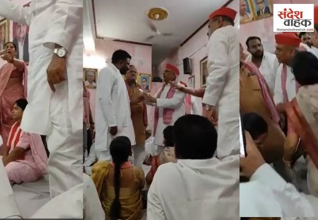 गड़बड़ कर रहे हैं विधायक, सुनते ही सपा सांसद पर भड़के MLA, बोले- तमीज से बात करें