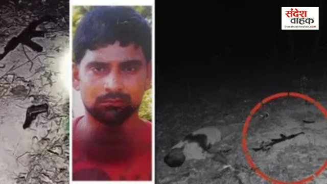 पूर्वांचल का खूंखार बदमाश भानु प्रताप सिंह STF एनकाउंटर में ढेर, AK-47 बरामद