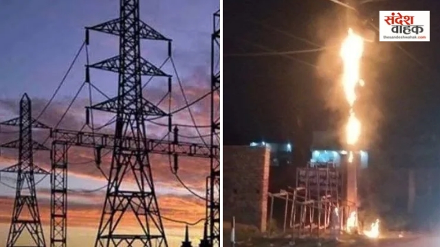 Lucknow: 5 घंटे ब्लैकआउट से भड़के लोग, आधी रात बिजली विभाग के खिलाफ प्रदर्शन