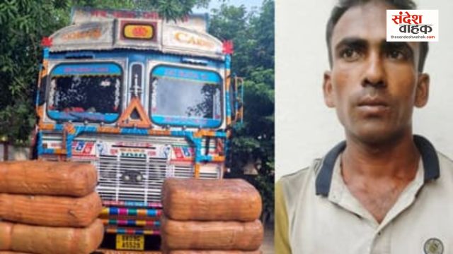 UP STF का बड़ा एक्शन: सुल्तानपुर में पकड़ा गया 90 लाख का गांजा, बिहार का तस्कर गिरफ्तार