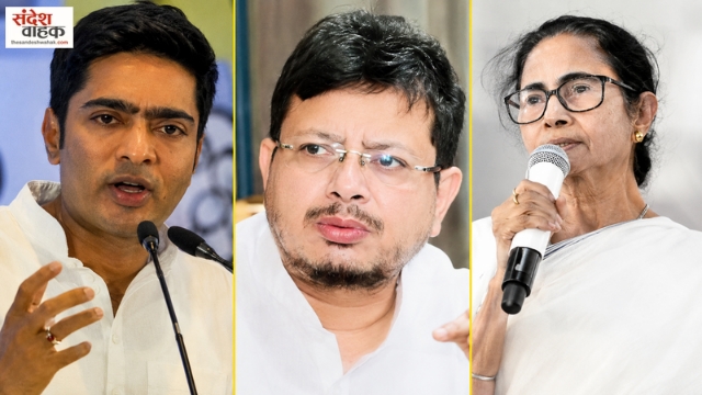 TMC में बगावत का बड़ा धमाका! ममता बनर्जी चेयरमैन पद से हटाई गईं, अभिषेक बनर्जी भी सस्पेंड
