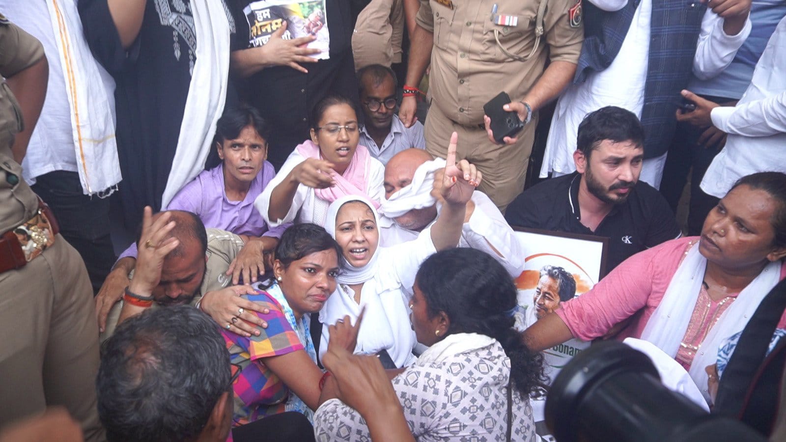 AAP Protest against NEET