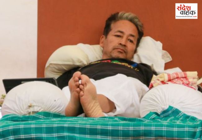 सोनम वांगचुक की सेहत पर डॉक्टरों की स्पेशल टीम रख रही है 24 घंटे नजर