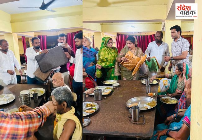 पूर्व जिला पंचायत सदस्य प्रहलाद सिंह की पुण्यतिथि पर वृद्धाश्रम में श्रद्धांजलि सभा का हुआ आयोजन