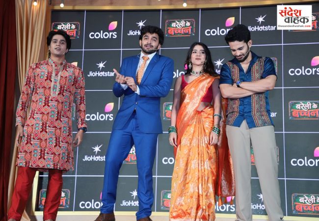 कलर्स के शो बरेली के बच्चन की स्टारकास्ट पहुँची नवाबों के शहर, लखनऊ में मनाया सफलता का जश्न
