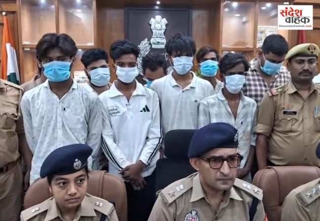 लखनऊ में अंतरराष्ट्रीय ऑनलाइन ठगी नेटवर्क का भंडाफोड़