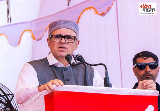 भाजपा ने उमर अब्दुल्ला को भेजा 100 करोड़ का मानहानि नोटिस