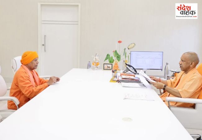 सीएम योगी से मिले कपिलवस्तु विधायक श्यामधनी राही,